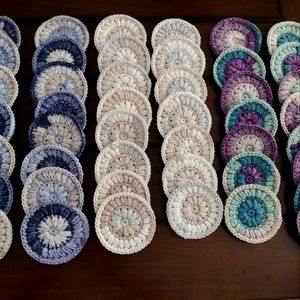 100% Cotton Facial Scrubbies
